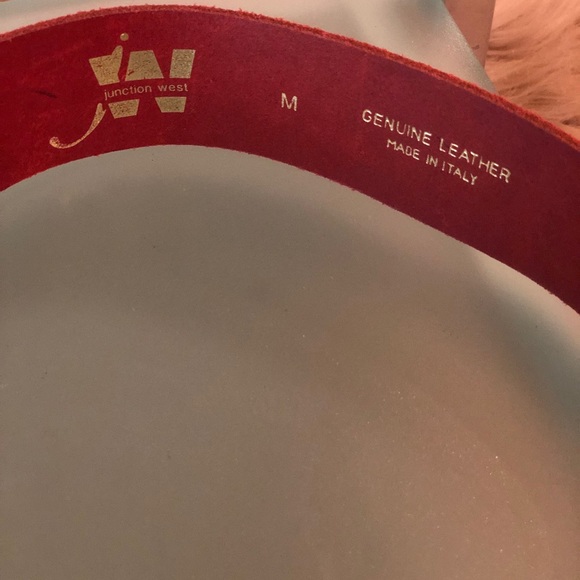 Junction West Boho “ Heart” Rust Suede Belt - Picture 5 of 5